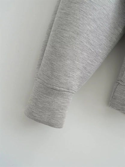 KEYANKETIAN Oversized Zip-Up Hoodie — Unisex High Street Sweatshirt