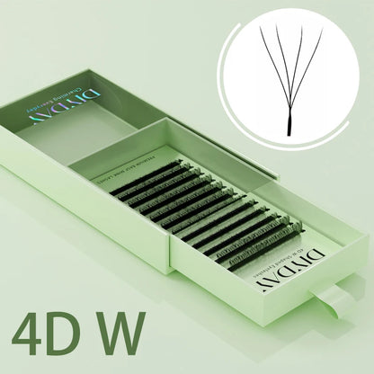 DIYDAY W-Shape Eyelash Extensions — Dramatic Volume & Length at Home