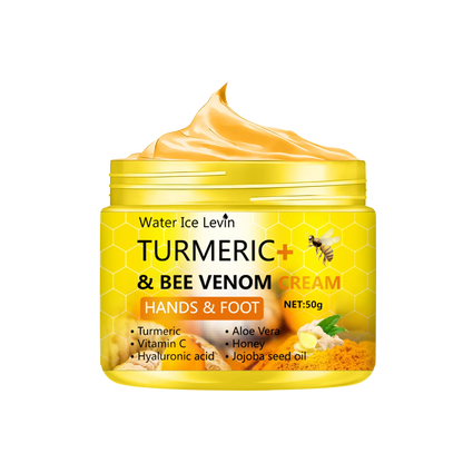 Poison Bee Organic Hand & Foot Cream — Natural Moisturizer for Dry & Flaky Skin