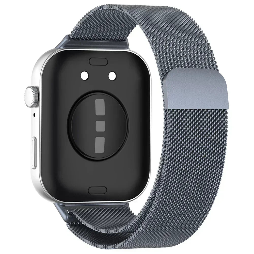 Magnetic Milanese Loop Watch Band — Stainless Steel, Fits Huawei Watch FIT 3 / FIT 4 / FIT 4 Pro