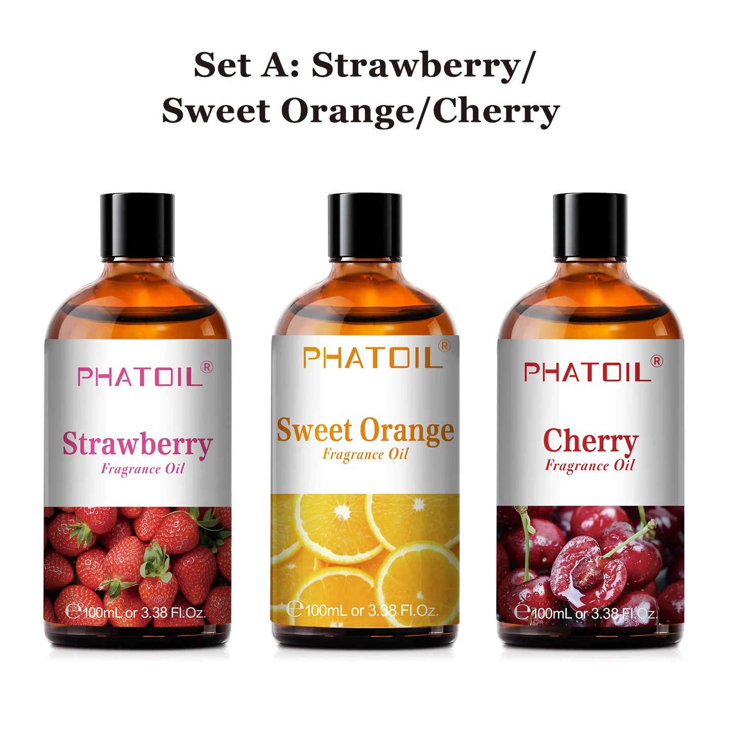PHATOIL Aromatherapy Fragrance Oil 100ml — Premium Diffuser & Home Scent