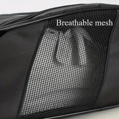 Portable Sports Shoe Bag — Breathable Oxford Carry Bag for Golf, Football & Tennis