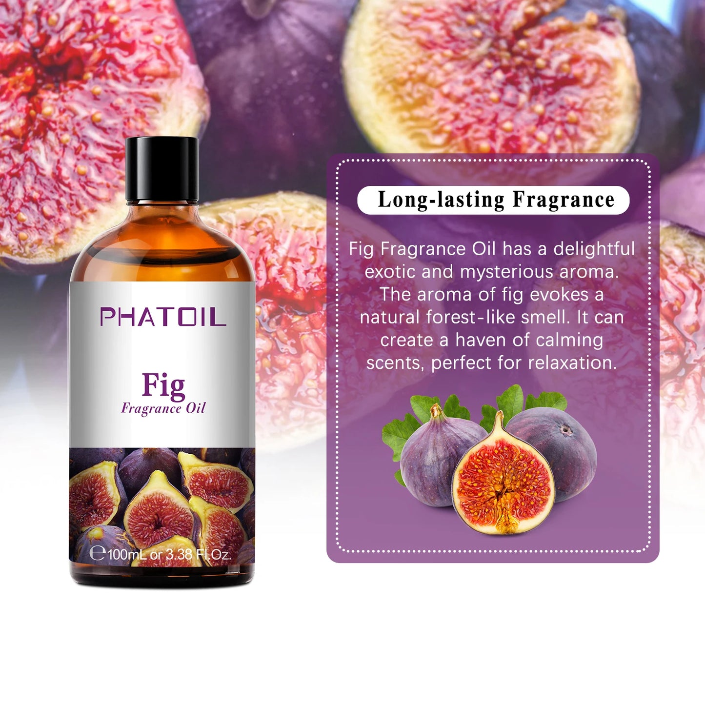 PHATOIL Aromatherapy Fragrance Oil 100ml — Premium Diffuser & Home Scent