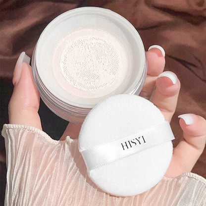 Translucent Makeup Setting Powder — Waterproof Natural Finish Loose Powder for Long-Lasting Hold
