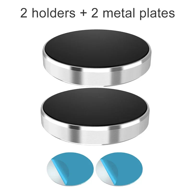Magnetic Car Phone Holder — Universal Dashboard Mount for iPhone, Samsung, Xiaomi & Huawei