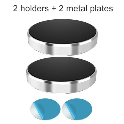 Magnetic Car Phone Holder — Universal Dashboard Mount for iPhone, Samsung, Xiaomi & Huawei