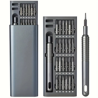 25-in-1 Mini Screwdriver Set — Flathead & Phillips Precision Screwdrivers for Electronics, Phones & Gadgets