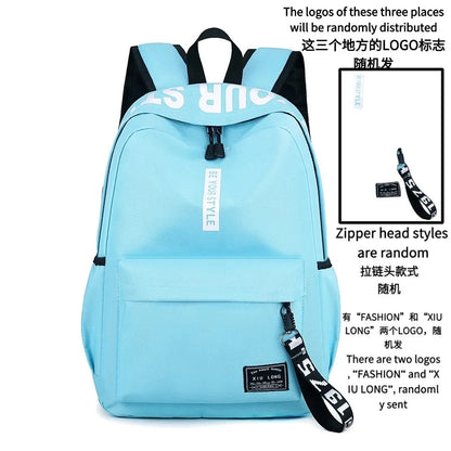 Korean Style Large Capacity Fashion Backpack — Trendy School & Travel Bag for Men & Women