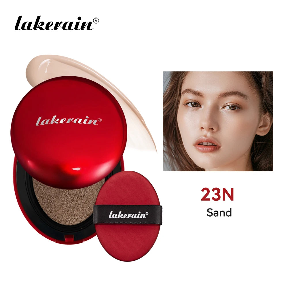 Sunscreen Cushion Foundation — Full Coverage Waterproof Long-Lasting Concealer & SPF Makeup