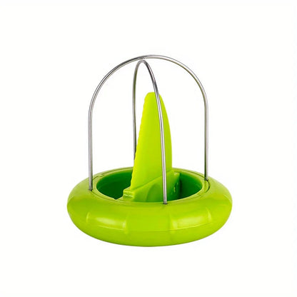 Stainless Steel Kiwi Cutter, Peeler & Slicer — Fast Fruit Peeling Kitchen Gadget