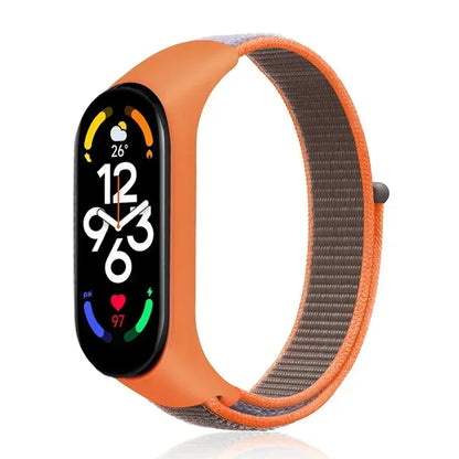 Nylon Sport Strap for Xiaomi Mi Band 3 4 5 6 7 — Soft Adjustable Replacement Wristband