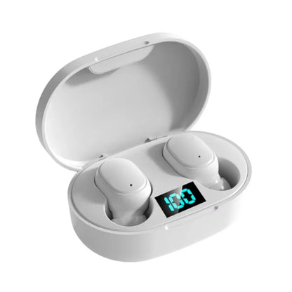 E6S TWS Wireless Bluetooth Earbuds — Noise Cancelling Sports Headphones with Mic