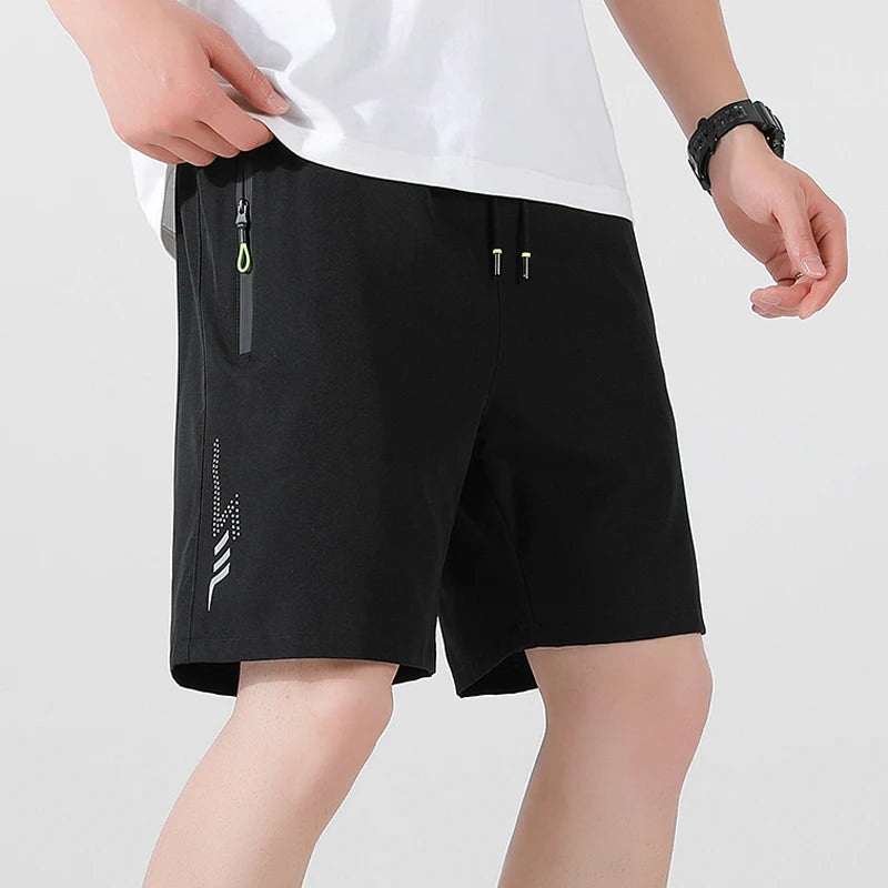 Men's Quick-Dry Sports Shorts — Breathable Running & Football Shorts