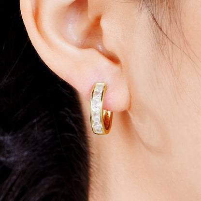 Women’s Cubic Zirconia Hoop Earrings – 11 Classic Designs