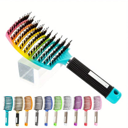 Magic Scalp Massage Detangling Hair Brush — Professional Wet Curly Hair Detangler for Women