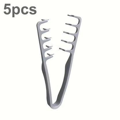 Volumizing Wide-Tooth Hair Styling Comb — Fluffy Texture Curling Tool for All Hair Types