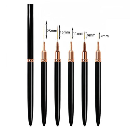Nail Art Liner Brush Set – Four Colour Options