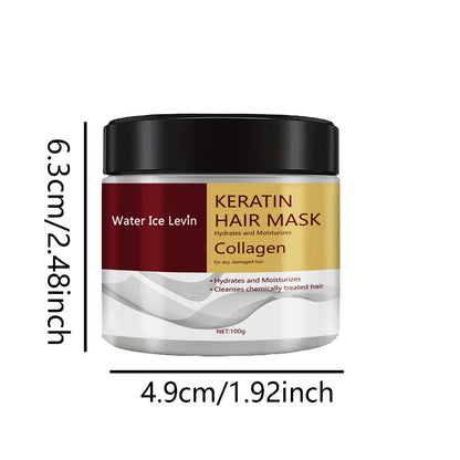 Collagen Keratin Hair Mask & Conditioner — Oil Control, Moisturizing & Frizz Repair Treatment