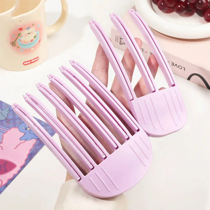 Fluffy Volumizing Hair Clips — Curling Bangs & Root Lift Clips for Women