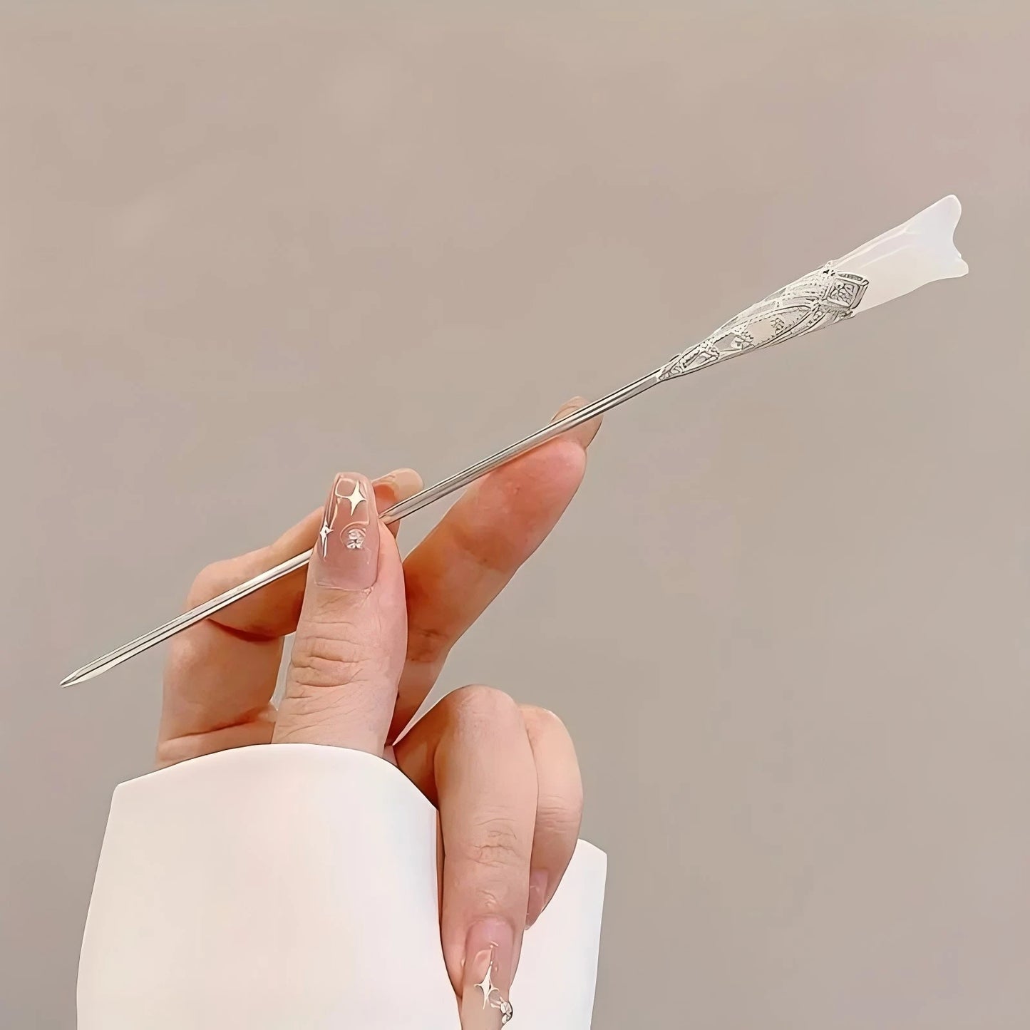 Elegant Chinese Style Hair Clip & Tassel Hair Stick — Traditional Floral Hairpin & Jewelry Accessory for Women