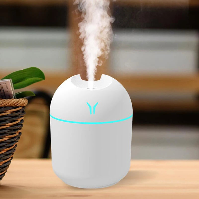 250 ml USB Mini Cool-Mist Humidifier – 2 Styles