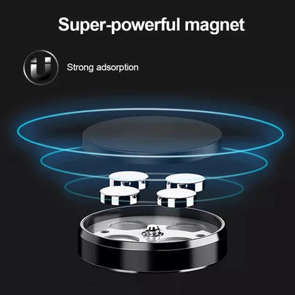 Magnetic Car Phone Holder — Universal Dashboard Mount for iPhone, Samsung, Xiaomi & Huawei