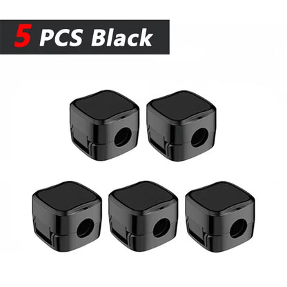 Magnetic Cable Clips — Adjustable Under-Desk Cord Holder & Cable Management Organizer (3-12 Pack)