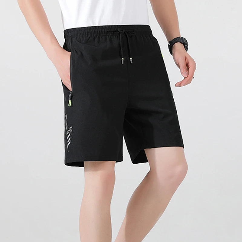 Men's Quick-Dry Sports Shorts — Breathable Running & Football Shorts