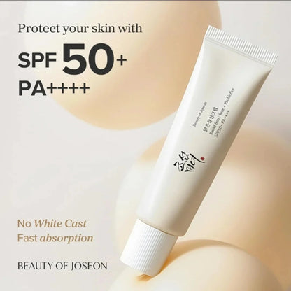 Beauty of Joseon SPF50+ Sunscreen — Korean Rice & Probiotic Solar Blocker, 50ml