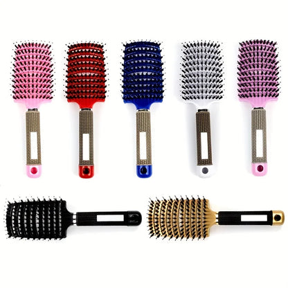 Magic Scalp Massage Detangling Hair Brush — Professional Wet Curly Hair Detangler for Women