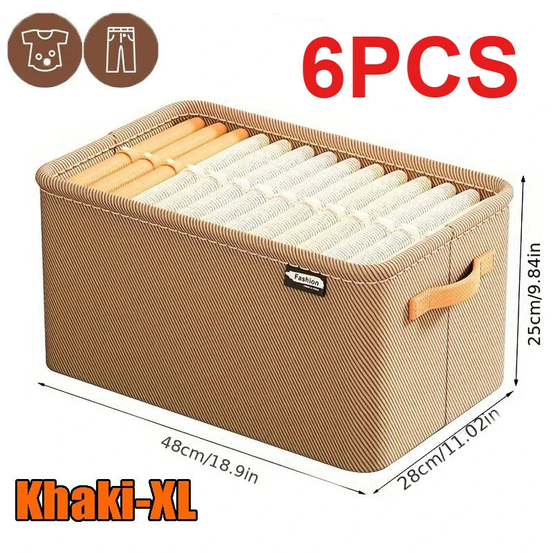 Non-Woven Wardrobe Clothes Organizer – M, L & XL