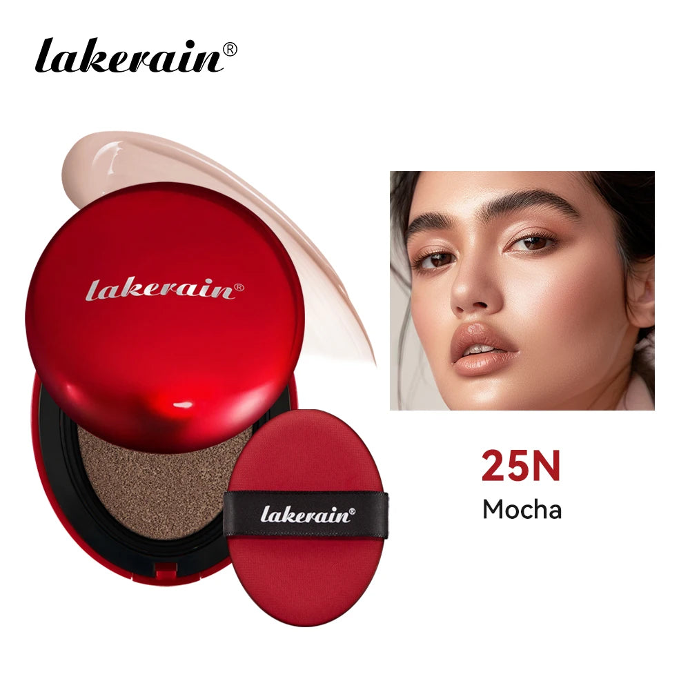 Sunscreen Cushion Foundation — Full Coverage Waterproof Long-Lasting Concealer & SPF Makeup
