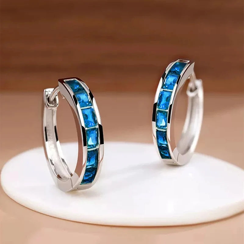 Women’s Cubic Zirconia Hoop Earrings – 11 Classic Designs