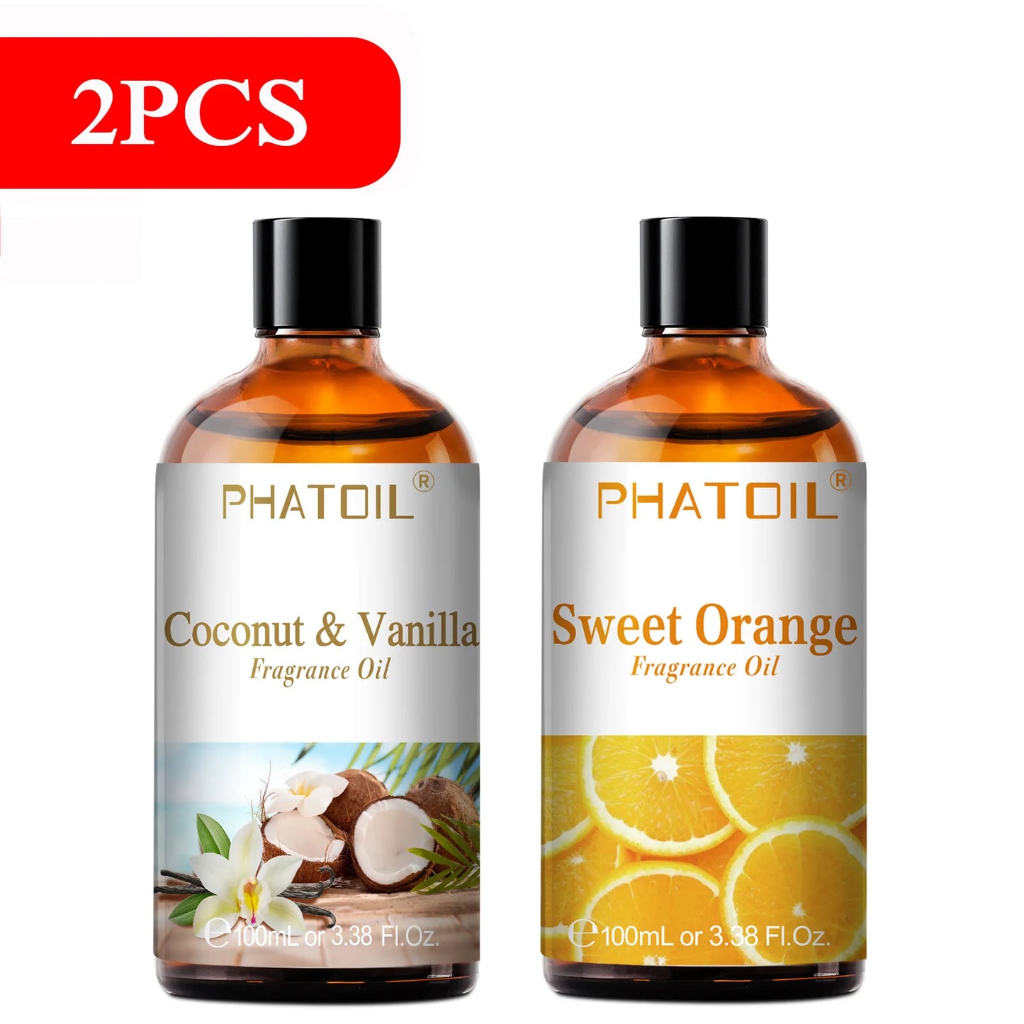 PHATOIL Aromatherapy Fragrance Oil 100ml — Premium Diffuser & Home Scent