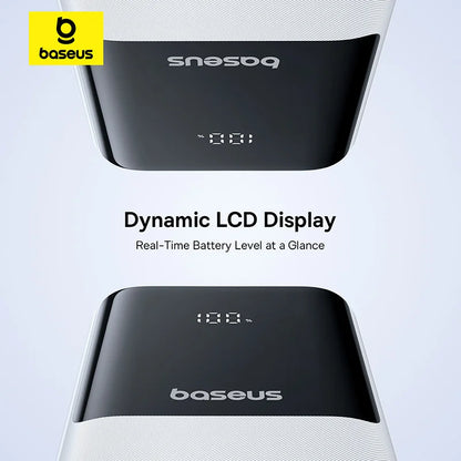 Baseus 20000mAh Power Bank — PD 22.5W Fast Charging External Battery for iPhone, Samsung, Xiaomi & iPad