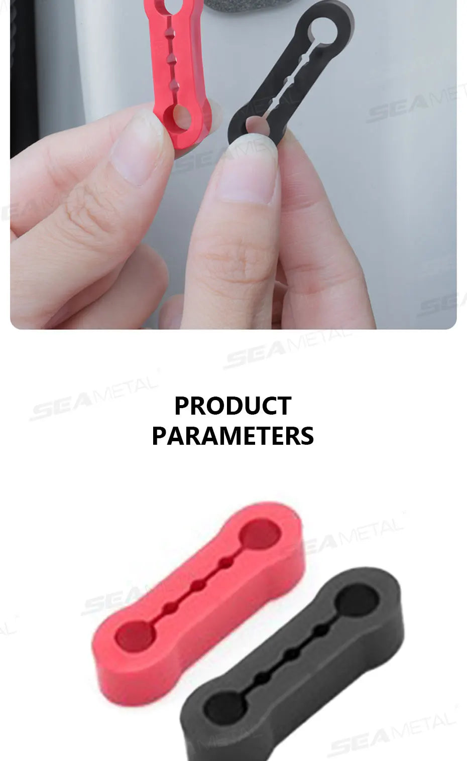 Universal Car Door Shock Absorber — Soundproof Anti-Vibration Cushion Buffer Pad & Damper