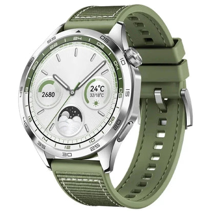 22mm Nylon Sport Watch Band — Compatible with Huawei & Samsung Galaxy Watch