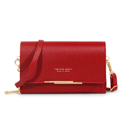 Women's Korean Multi-Card Wallet — Large Capacity Casual Shoulder Bag & Mobile Phone Purse