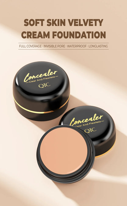 Waterproof Full Coverage Concealer — Covers Tattoos, Scars & Dark Spots