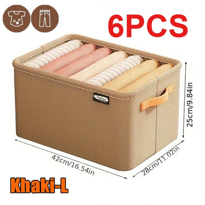 Non-Woven Wardrobe Clothes Organizer – M, L & XL