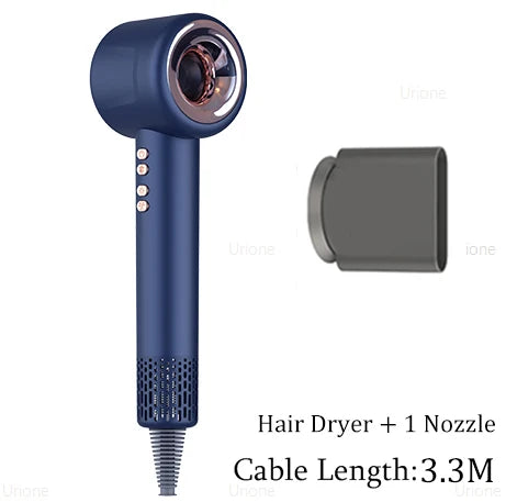 Super Leafless Negative Ion Hair Dryer — 220V Personal Hair Care & Styling Tool with Constant Anion Technology