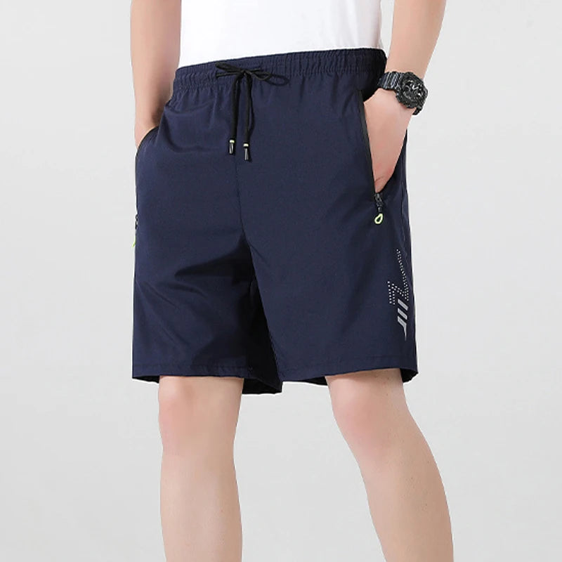 Men's Quick-Dry Sports Shorts — Breathable Running & Football Shorts