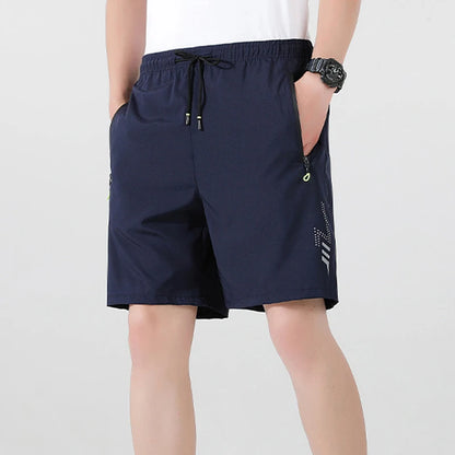Men's Quick-Dry Sports Shorts — Breathable Running & Football Shorts