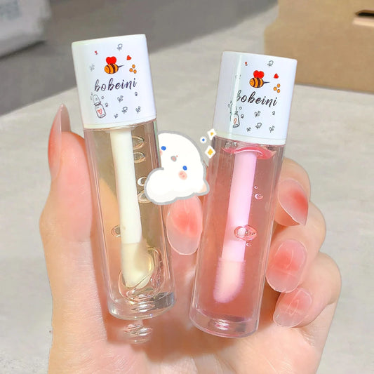 Peach Honey Lip Oil — Plumping & Moisturizing Lip Treatment