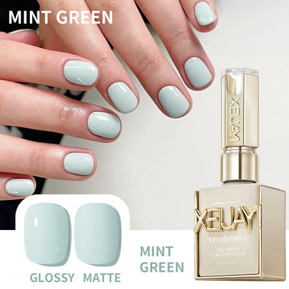 Pale Yellow Gel Nail Polish — Pure Soak-Off No-Wipe UV LED Formula, 15ml