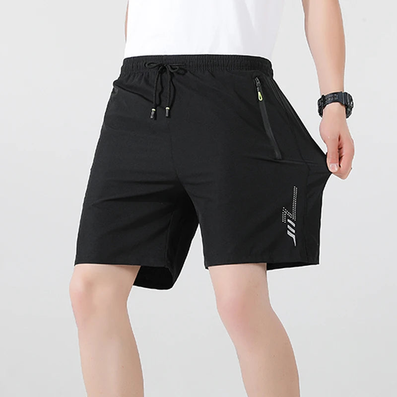 Men's Quick-Dry Sports Shorts — Breathable Running & Football Shorts