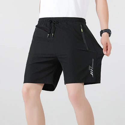 Men's Quick-Dry Sports Shorts — Breathable Running & Football Shorts