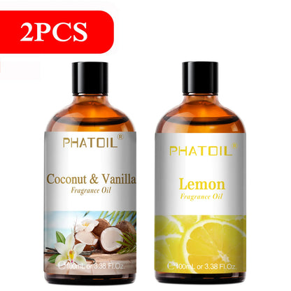 PHATOIL Aromatherapy Fragrance Oil 100ml — Premium Diffuser & Home Scent