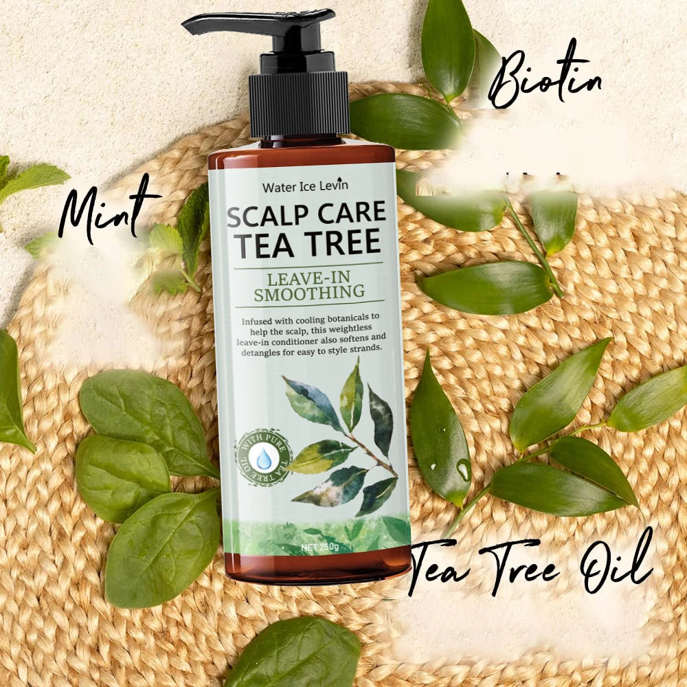 Tea Tree Super Fluffy Moisturizing Conditioner — Fresh & Smooth Dry Hair Care with Long-Lasting Fragrance (250g)