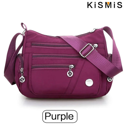 Women's Waterproof Crossbody Bag — Casual Oxford Shoulder & Messenger Bag